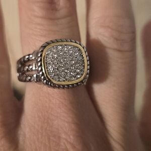 Beautiful David Yurman Inspired Ring Size 7